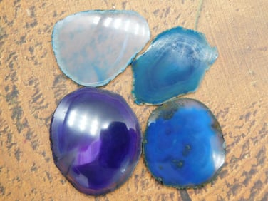AGATE SLICES ROCK STONE LAPIDARY SPECIMEN