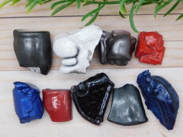 FORDITE MOTOR CITY AGATE ROCK STONE LAPIDARY SPECIMEN