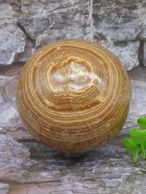 BANDED JASPER SPHERE ROCK STONE LAPIDARY SPECIMEN