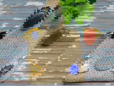 MIXED STONE RINGS ROCK STONE LAPIDARY SPECIMEN