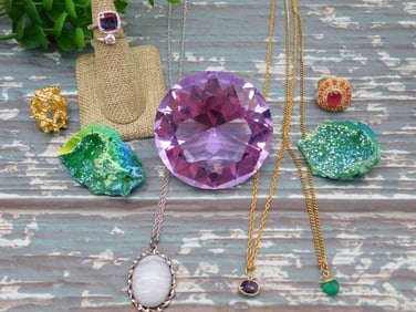 MIXED LOT ROCK STONE LAPIDARY SPECIMEN