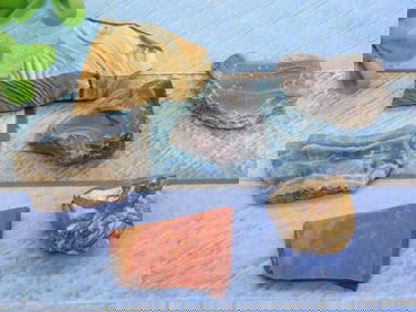 MIXED LOT ROCK STONE LAPIDARY SPECIMEN