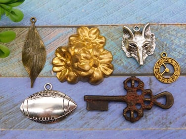 MIXED PENDANTS ROCK STONE LAPIDARY SPECIMEN