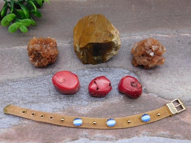 MIXED LOT ROCK STONE LAPIDARY SPECIMEN