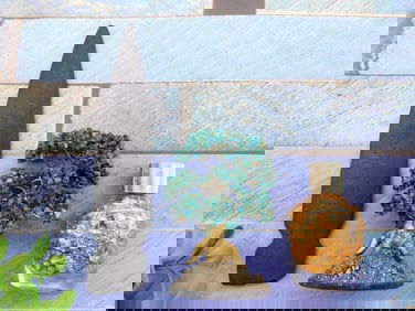 MIXED LOT ROCK STONE LAPIDARY SPECIMEN