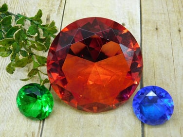 DISPLAY DIAMONDS ROCK STONE LAPIDARY SPECIMEN