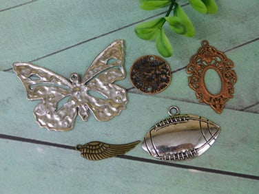 MIXED PENDANTS ROCK STONE LAPIDARY SPECIMEN