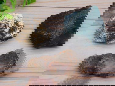 MIXED ROUGH LOT ROCK STONE LAPIDARY SPECIMEN