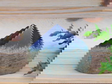 AGATE POINT ROCK STONE LAPIDARY SPECIMEN