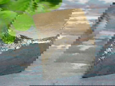 NATURAL FORMATION SPANISH PYRITE CUBE ROCK STONE LAPIDARY SPECIMEN