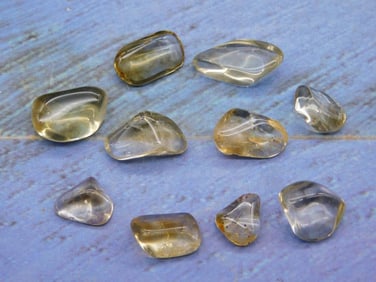 CITRINE ROCK STONE LAPIDARY SPECIMEN