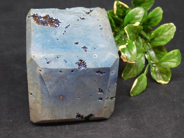 DRUZY TITANIUM CUBE ROCK STONE LAPIDARY SPECIMEN