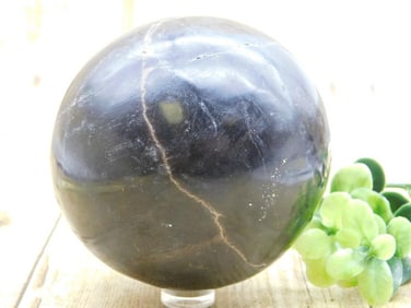 PETRIFIED WOOD SPHERE ROCK STONE LAPIDARY SPECIMEN