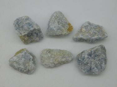 BLUE CALCITE ROCK STONE LAPIDARY SPECIMEN