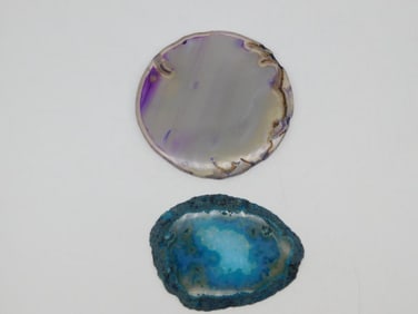 AGATE SLICE ROCK STONE LAPIDARY SPECIMEN