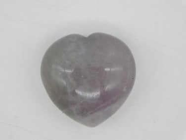 FLUORITE HEART ROCK STONE LAPIDARY SPECIMEN