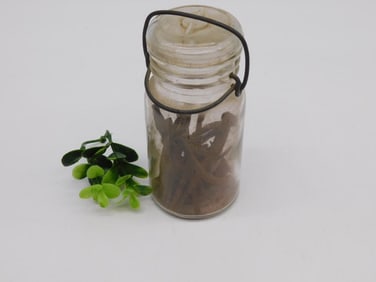 QUICK SEAL JAR VINTAGE ANTIQUE