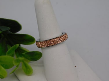 STONE FASHION RING ROCK STONE LAPIDARY SPECIMEN