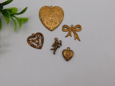 MIXED PENDANT LOT ROCK STONE LAPIDARY SPECIMEN