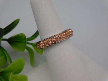 STONE FASHION RING ROCK STONE LAPIDARY SPECIMEN