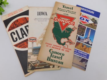 PETROLIANA STATE ROAD MAPS VINTAGE ANTIQUE