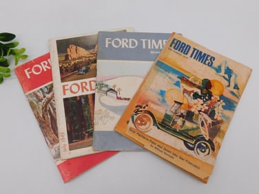 FORD ADVERTISING INSERTS VINTAGE ANTIQUE AUTOMOBILIA