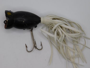 LURE GAME, HUNTING, FISHING, ADVERTISING, VINTAGE, TAXIDERMY, ANTIQUE