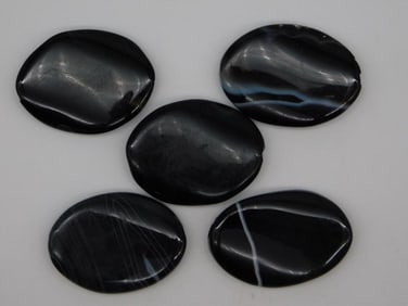 BANDED AGATE ROCK STONE LAPIDARY SPECIMEN