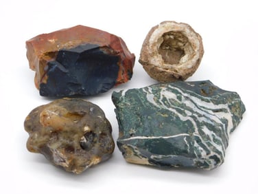 MIXED ROCK STONE LAPIDARY SPECIMEN