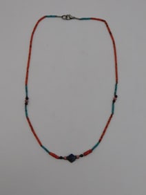 MIXED STONE NECKLACE ROCK STONE LAPIDARY SPECIMEN