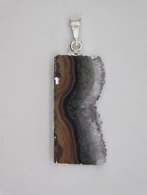 AMETHYST STALACTITE PENDANT ROCK STONE LAPIDARY SPECIMEN