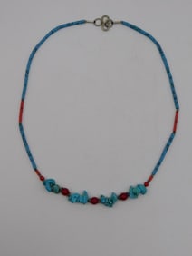 MIXED STONE NECKLACE ROCK STONE LAPIDARY SPECIMEN