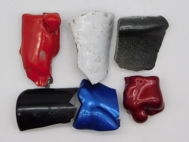 FORDITE MOTOR CITY AGATE ROCK STONE LAPIDARY SPECIMEN