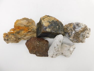 MIXED LOT ROCK STONE LAPIDARY SPECIMEN