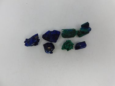 AZURITE MALACHITE PIECES ROCK STONE LAPIDARY SPECIMEN