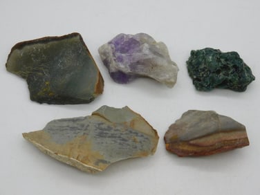 MIXED STONE LOT ROCK STONE LAPIDARY SPECIMEN