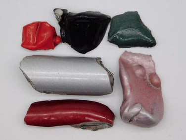 FORDITE MOTOR CITY AGATE ROCK STONE LAPIDARY SPECIMEN