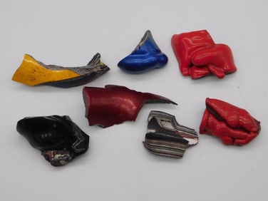 FORDITE MOTOR CITY AGATE ROCK STONE LAPIDARY SPECIMEN