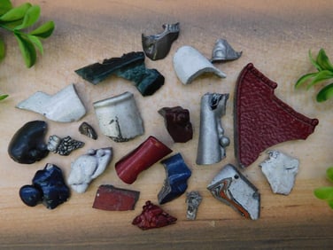 FORDITE MOTOR CITY AGATE ROCK STONE LAPIDARY SPECIMEN