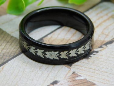 TUNGSTEN CARBIDE RING SIZE 14 ROCK STONE LAPIDARY SPECIMEN