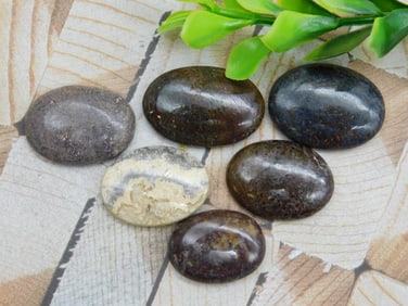 CABOCHONS ROCK STONE LAPIDARY SPECIMEN