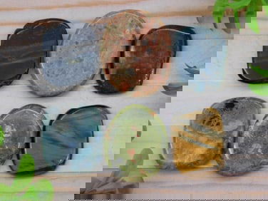 MIXED LOT ROCK STONE LAPIDARY SPECIMEN