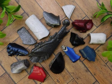 FORDITE MOTOR CITY AGATE ROCK STONE LAPIDARY SPECIMEN