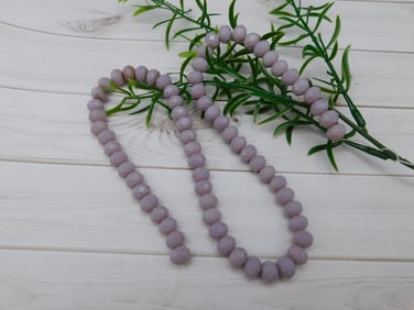 GENUINE STONE BEADS ROCK STONE LAPIDARY SPECIMEN