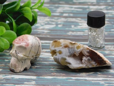 MIXED LOT ROCK STONE LAPIDARY SPECIMEN