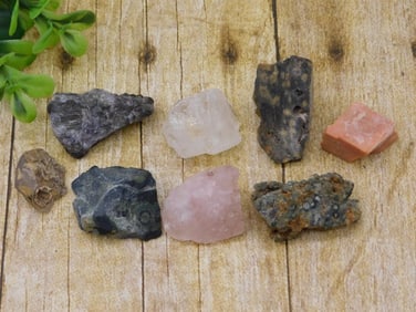 MIXED ROUGH ROCK ROCK STONE LAPIDARY SPECIMEN