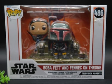 Funko POP! Star Wars: Boba Fett & Fennec on Throne, #486