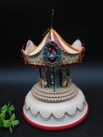 Handcrafted Carousel by Larry Lawrence