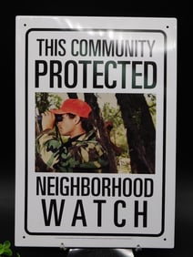 Community Neighborhood Watch Sign by Aquarius