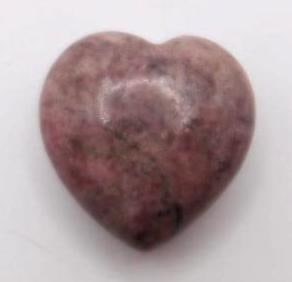 RHODOCHROSITE HEART ROCK STONE LAPIDARY SPECIMEN